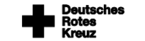 DRK Logo The logo of the DRK brand in black